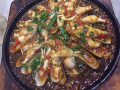 铁板蛏子-火龙堂·风味民间菜(文一路店)
