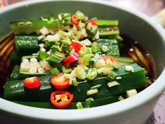 养生秋葵-羊来顺冰煮鲜羊铁锅烀羊肉(八卦岭店)