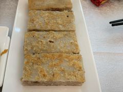 腊味芋丝饼-畔山酒店中餐厅
