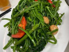 虾酱炒空心菜-肥仔文澳门猪骨煲(南京西路店)
