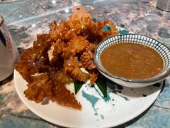 炸猪皮-浩海火燒雲傣家菜(芮欧百货店)