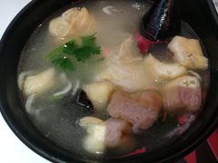 油豆腐百叶包粉丝汤-小杨生煎(湟普汇店)