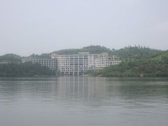 在天目湖中看见的涵田-天目湖涵田度假村