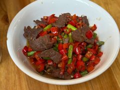 孜然牛肉-東茅街茶馆