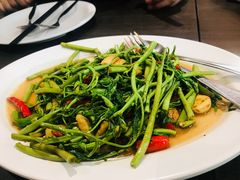 炒空心菜-建兴酒家(素里翁分店)