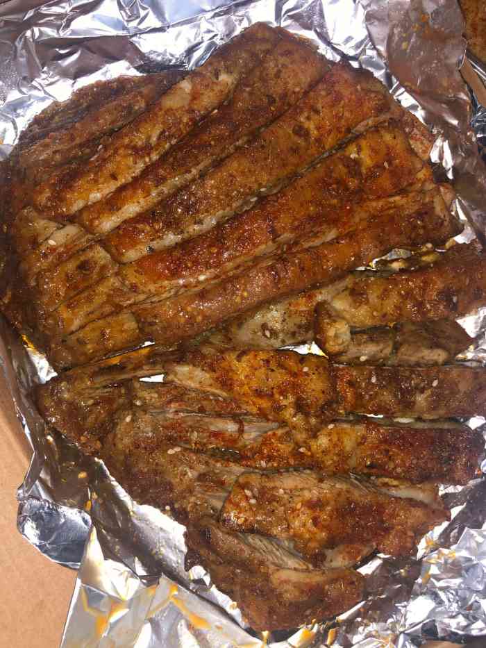 点的外卖 宝藏店一间!  我不爱吃羊肉,但店里的羊排,救了我