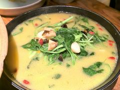 上汤鸡毛菜-薇酌饮·陕西菜(南门外店)