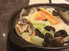 鲜贝鱼汤煮时蔬-港丽餐厅(高德置地店)