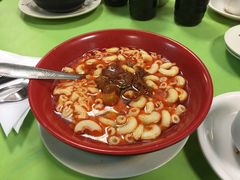 沙爹牛肉通fen-胜利茶餐室