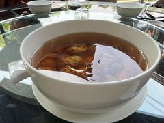 古越陈酿煮花螺-杭州西子湖四季酒店·金沙厅