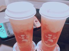满杯红柚-喜茶(上海泰禾大厦店)