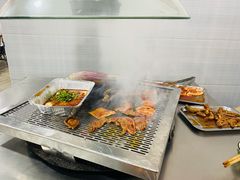 自助取餐区-陈小肠自助火盆烧烤(海门渔村美食街店)