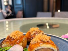 千丝苹果软叉烧酥-中山保利艾美酒店-乐美中餐厅