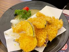 南瓜蕃薯天婦羅-築鳥日本料理(黑沙环店)
