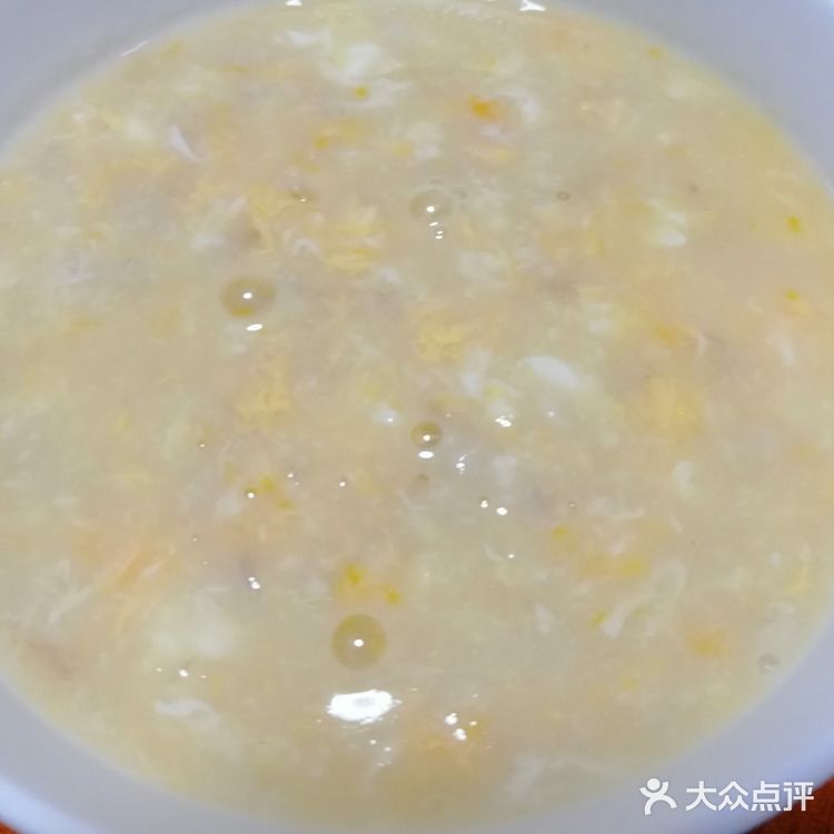秋季的早餐，来一份润肠暖胃的～燕麦鸡蛋粥