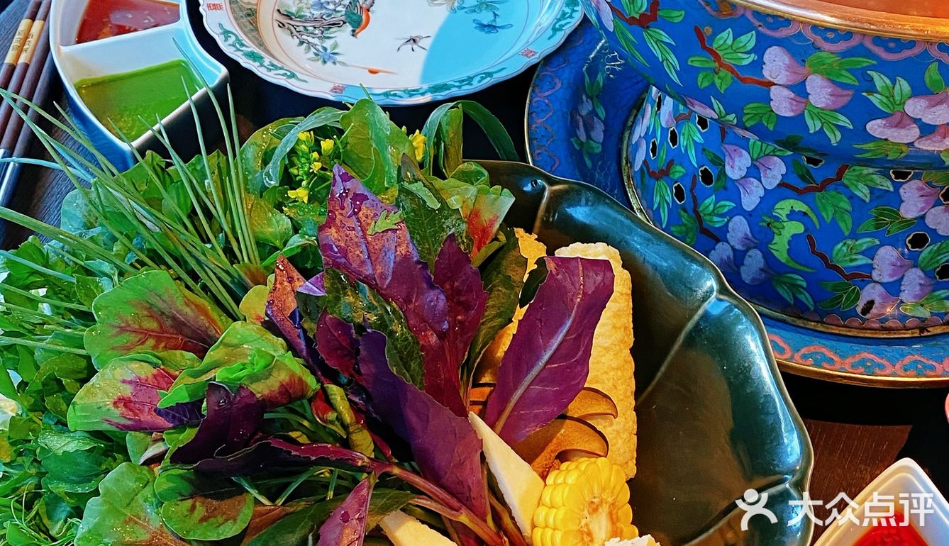 在白塔寺一不小心吃到老北京铜锅涮肉天花板