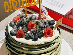 酷黑开心果千层·半糖蛋糕-WenTinG文汀·半糖蛋糕(港汇恒隆店)