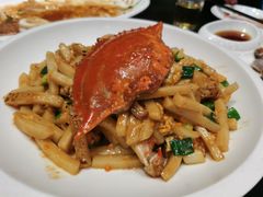 青蟹炒年糕-健眺小海鲜(临海后山店)