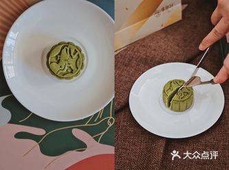 宇治抹茶与细腻的芸豆内馅融合的很棒