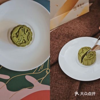 宇治抹茶与细腻的芸豆内馅融合的很棒