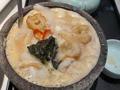 上海咸豆浆煨鱼片-避风塘·老港味餐厅(虹口龙之梦店)