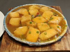 招牌铁板财神豆腐-望乡楼上海菜(日月光店)