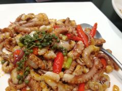 八爪鱼炒辣椒-紫阳海鲜楼·传承闽味(长乐路总店)