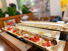 -胡须哥网红竹筒菜