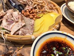 -竹笼蹄花蘸水菜