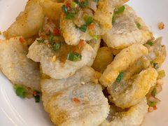 椒盐豆腐鱼-走马楼饭庄(慈城古县城店)