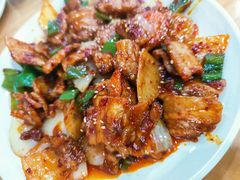 辣炒五花肉-贤花饭店(城阳店)