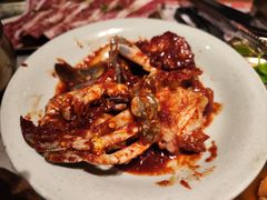 -草家酱蟹炭火烤肉店(珲春南路一店)