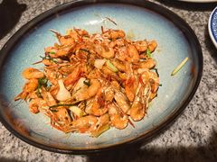 野蒜油爆小河虾-南京大牌档(青岛万象城店)