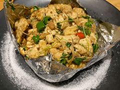 火焰豆腐包-朵朵开素食餐厅(后宰门街店)