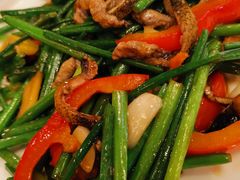 韭菜花虾干炒鳝柳-朱仔记食府(江南大道店)