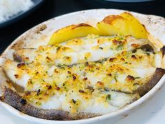 蒜茸牛油焗银雪鱼-妈阁铭记澳葡美食