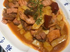 鰉鱼炖土豆-胖姐渔村(中源大道店)