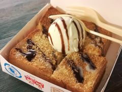 香草冰淇淋厚吐司-阿信厚吐司(曾厝垵店)