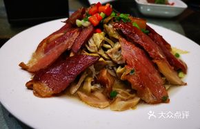 Smoked Meat with Pickled Bamboo Shoots