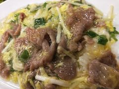 滑蛋牛肉饭-金华冰厅