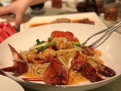 葱姜龙虾面-文兴酒家(晶品店)