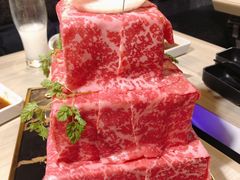 庆祝肉蛋糕三层-焼肉 薩摩牛旬 A5鹿児島黒毛和牛一頭買い　(渋谷本店)