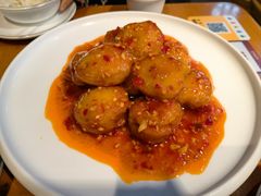 鱼香茄饼-永乐饭店