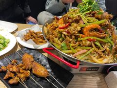 招牌干锅牛蛙-西街夜油条·麻团包乌饭