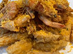 薯香椒盐虾-新洪记·丽久饭店(铁西店)