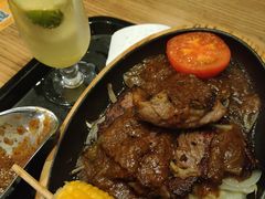火热铁板肉眼牛扒餐-大家乐(广州番禺祈福店)