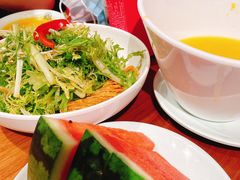 苦菊拌馓子-老板恋上鱼(荣盛广场店)