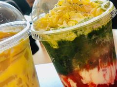 -36抹茶·千层与鲜果茶(欢乐海岸店)