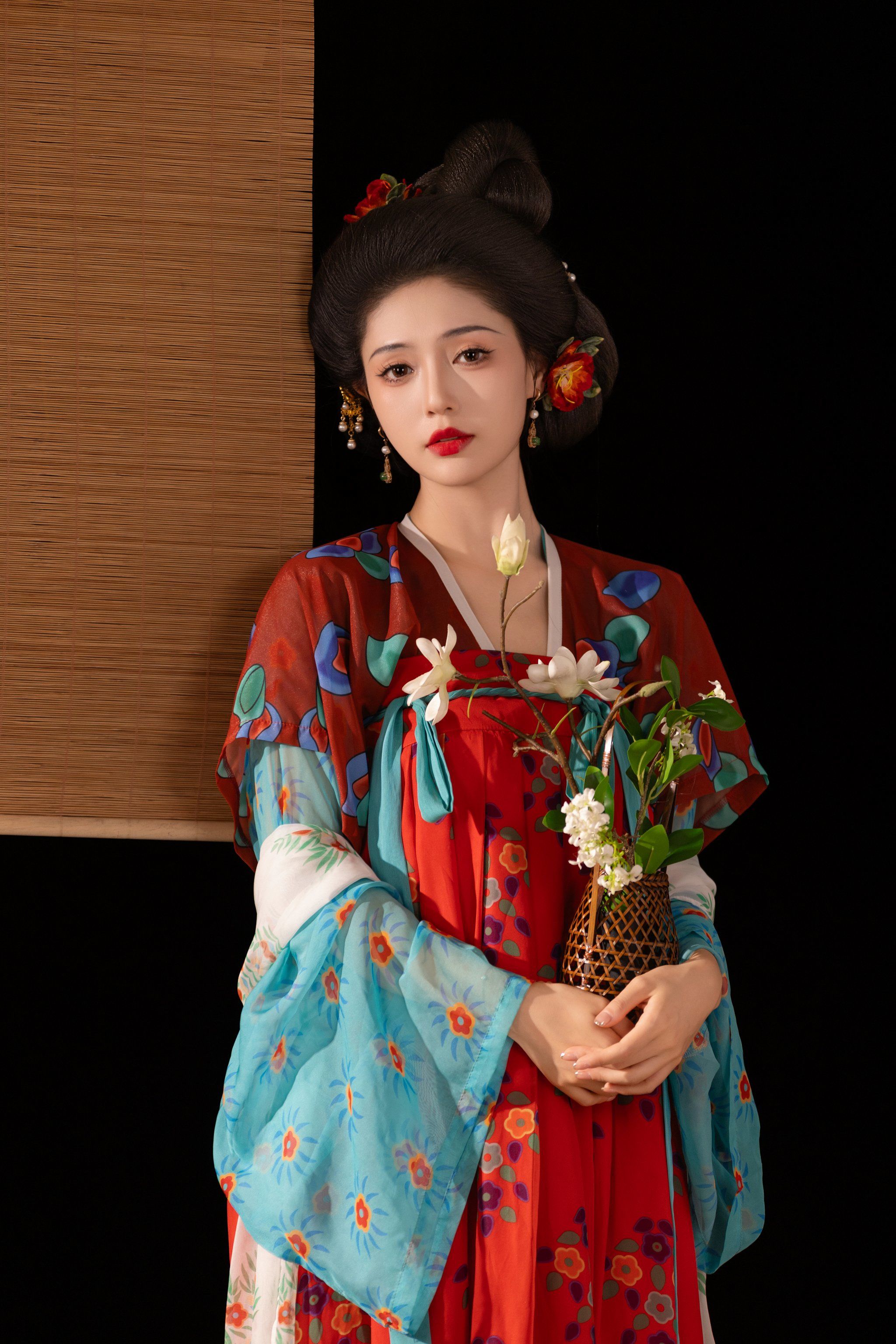 穿上秒变"人间富贵🌺"的复原唐风