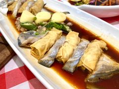 鲳鱼蒸面结-阿毛饭店(和义路店)